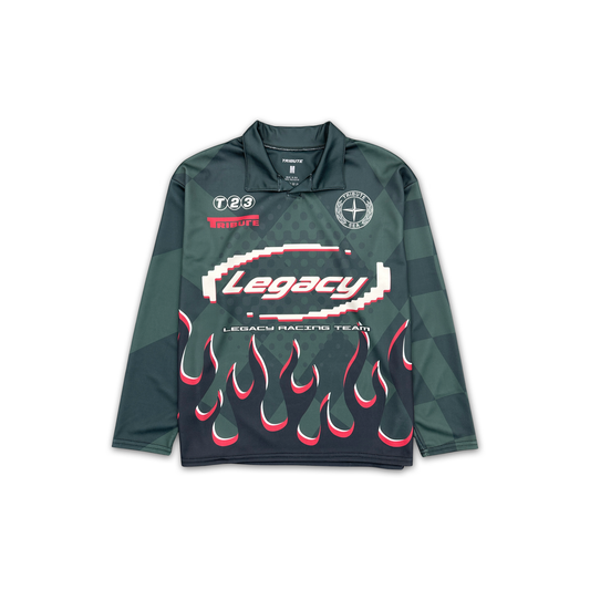 Legacy Racing L/S Jersey Black/Red