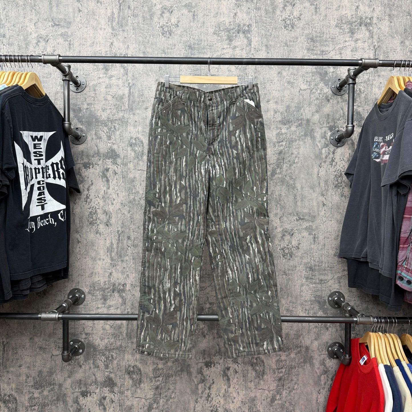 Cabelas Woodland Camo Pants Thinsulated SZ 34