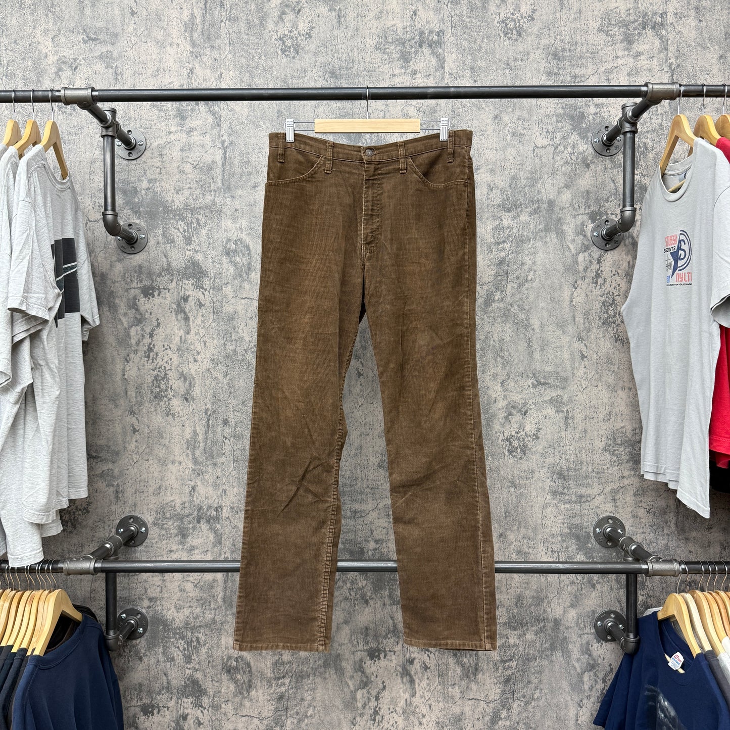 Levi's Brown Corduroy Pants 70s/80s SZ 36 x 34