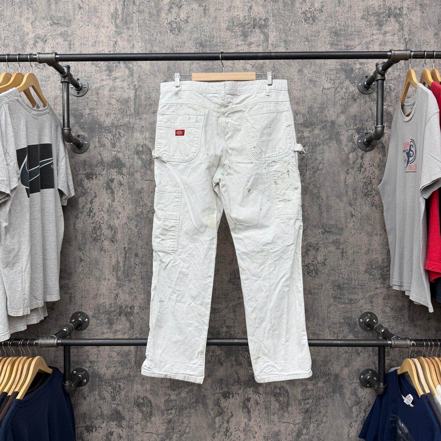 38 X 32 Dickies White Painter Pants