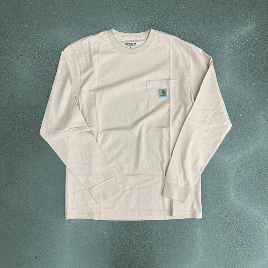 Carhartt W.I.P Pocket L/S Peach SZ L (NEW)