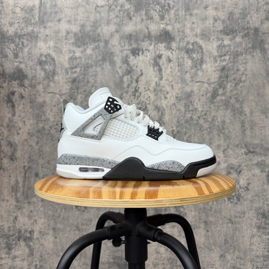 Jordan 4 White Cement SZ 9.5 (DS)