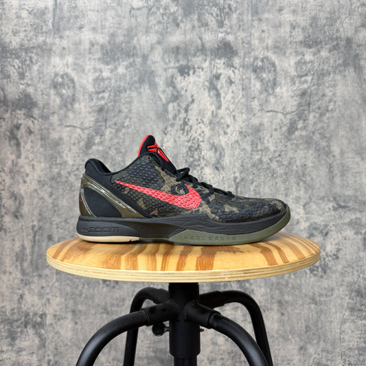 PRE-OWNED Kobe 6 Italian Camo SZ 9