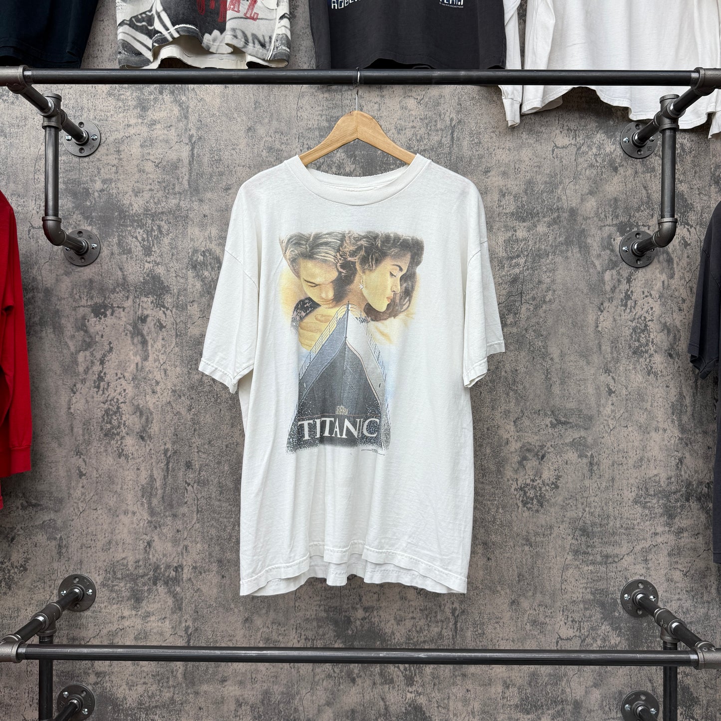 1998 Titanic Movie Promo Tee SZ XL