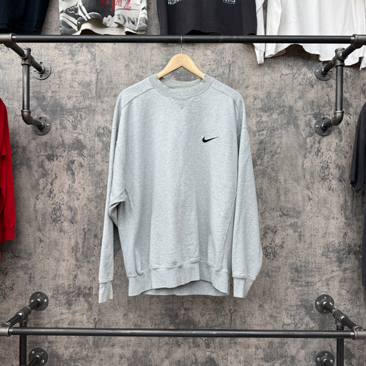 90s Nike Heavy Heather Grey Crewneck SZ XL