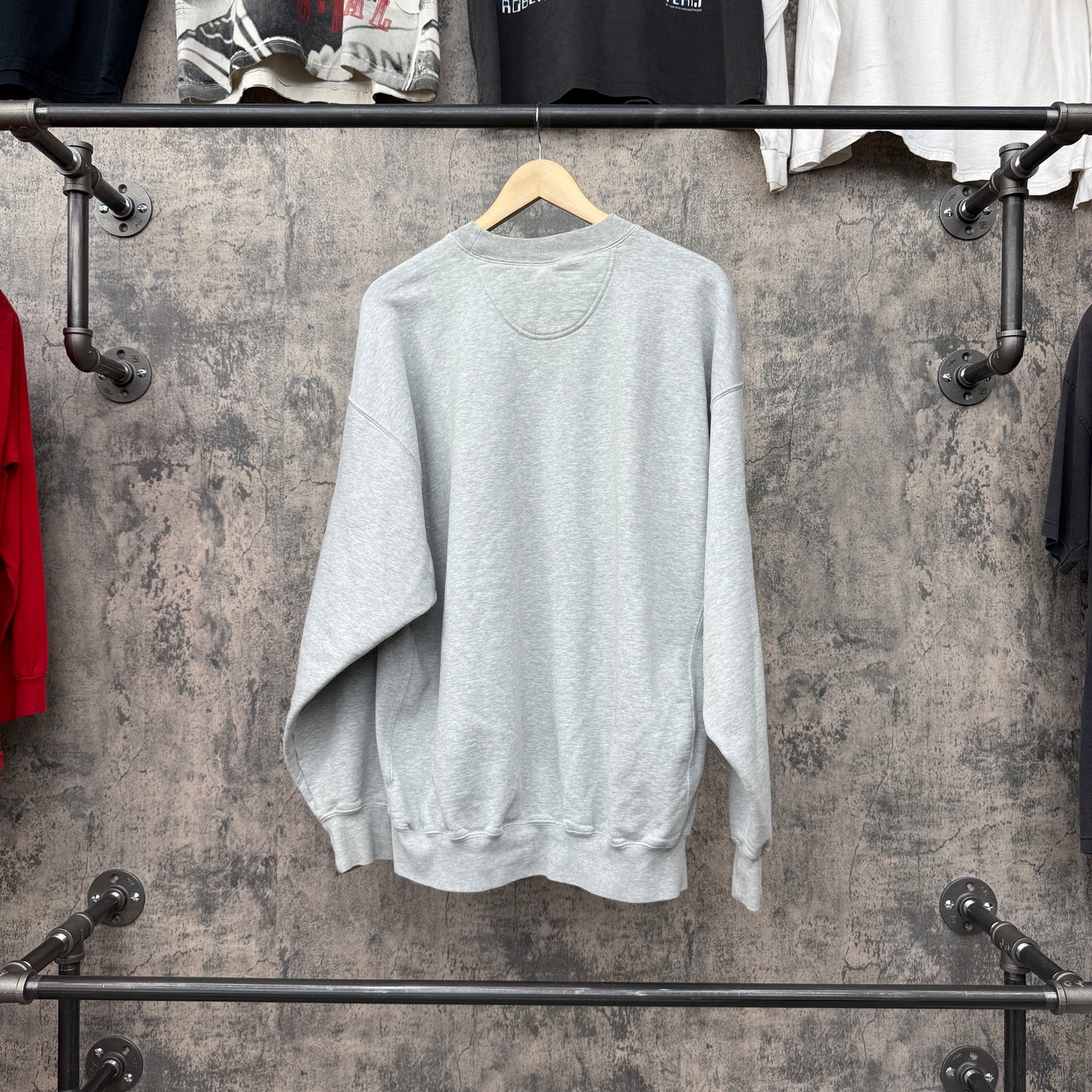 90s Nike Heavy Heather Grey Crewneck SZ XL