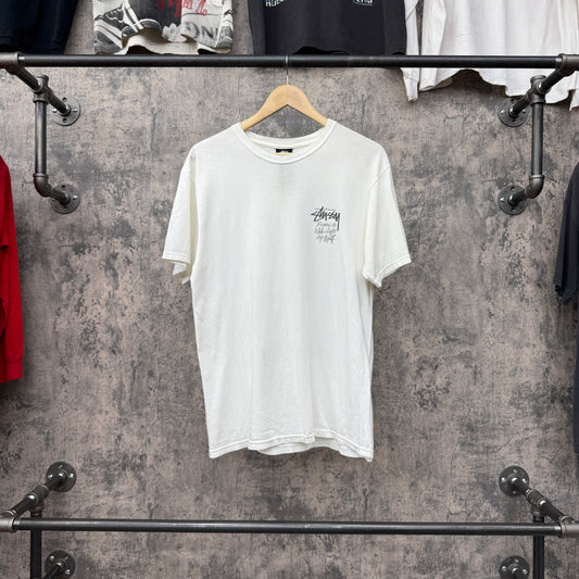 Stussy x Bob Marley Light My Spliff Tee SZ M