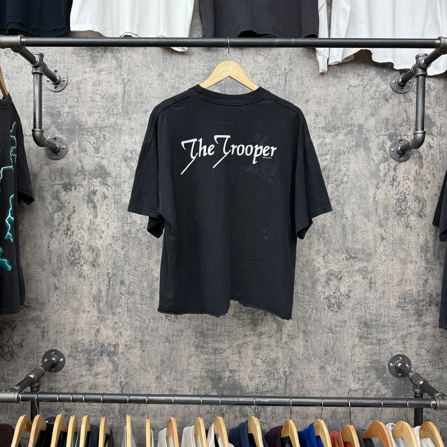 2002 Iron Maiden The Trooper Tee SZ L