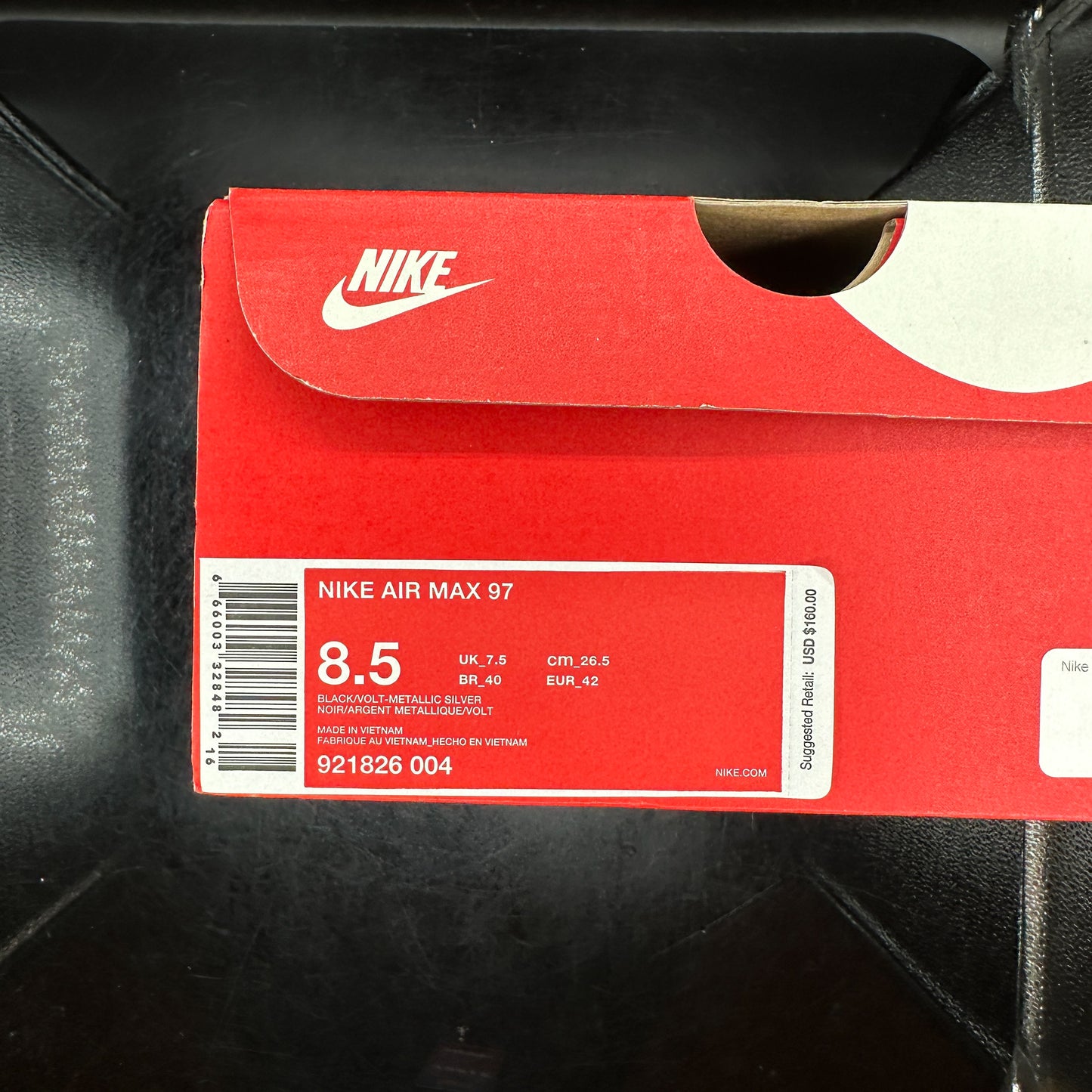 Nike Air Max 97 OG Black Volt SZ 8.5 (DS)