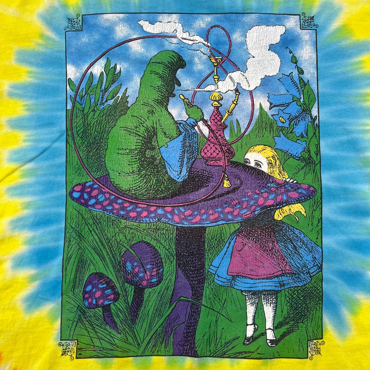 Alice in Wonderland Tie Dye SZ XL