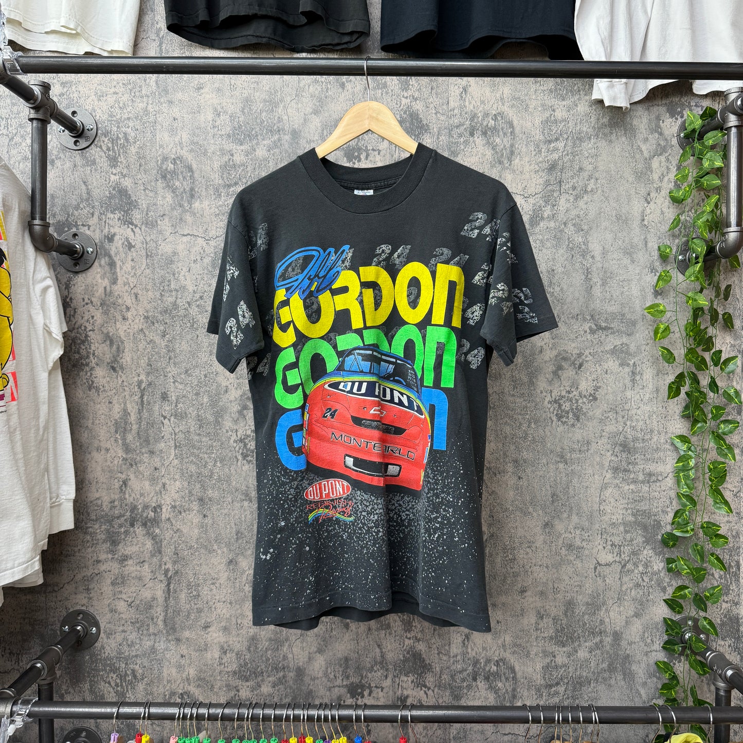 1995 Jeff Gordon AOP Going Going Gone Tee SZ L