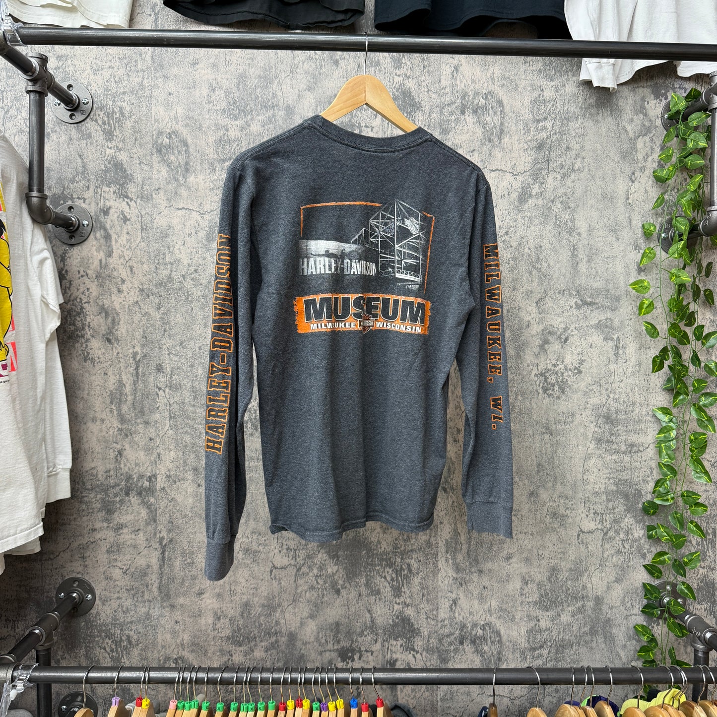 2000s Harley Museum L/S Tee SZ S