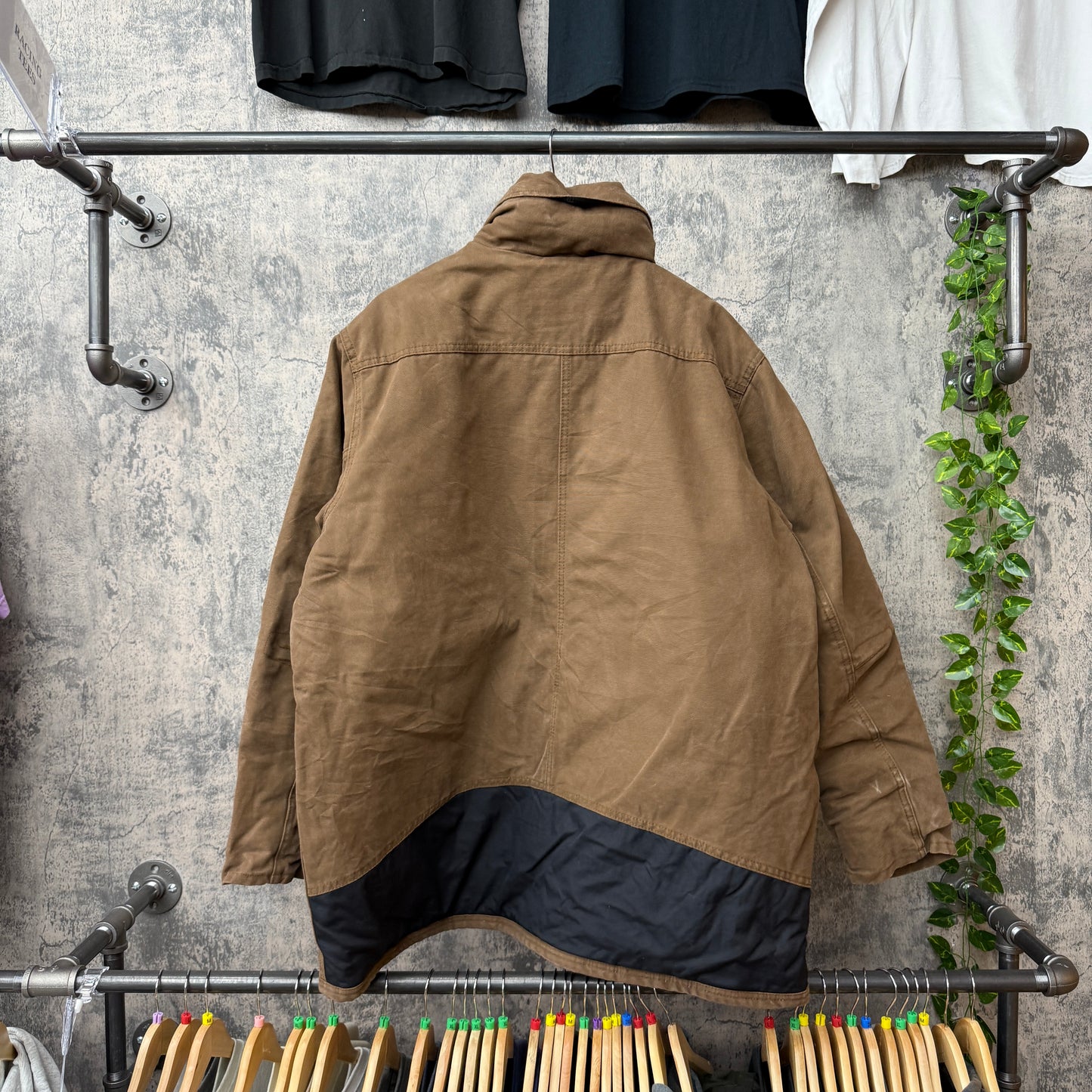 Dickies Heavy Duty Jacket Dark Tan SZ 2XL