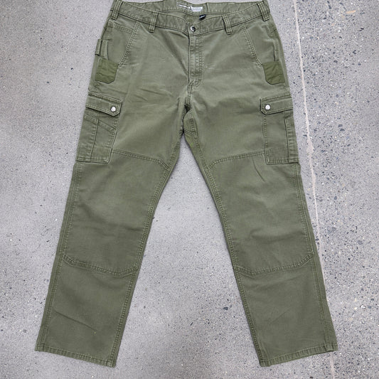 Carhartt Olive Green Double Knee SZ 40x32