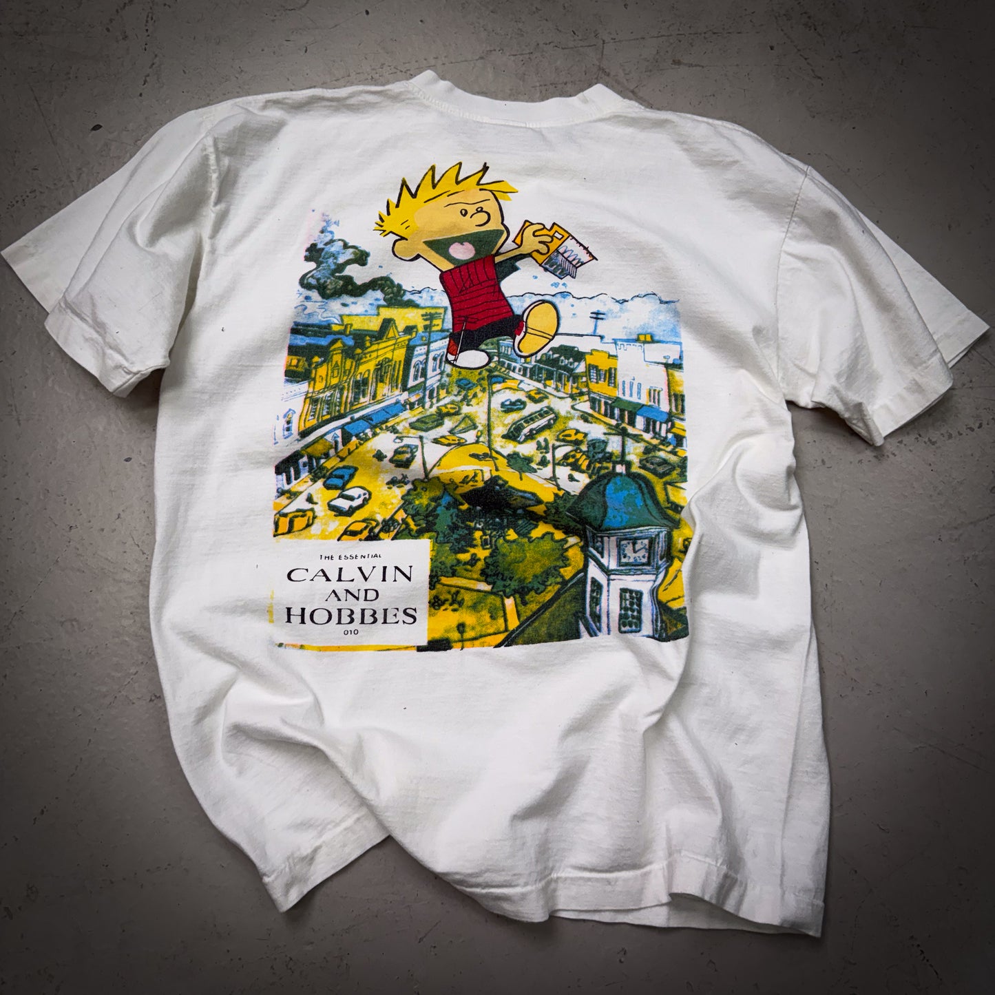 90s Calvin & Hobbs Promo Tee (Size Large)