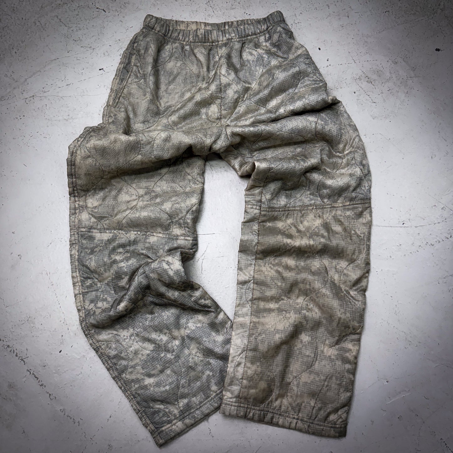 Frankie Upcycled Repurposed Digi Camo Pants (Size Small)