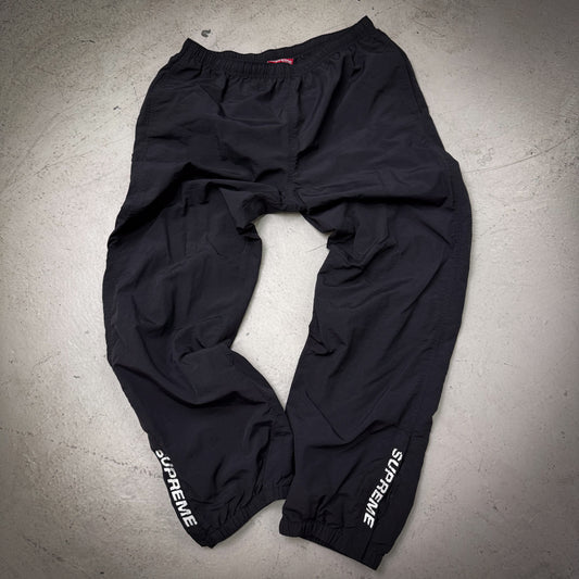 Supreme Track Black Pants (Size Medium)