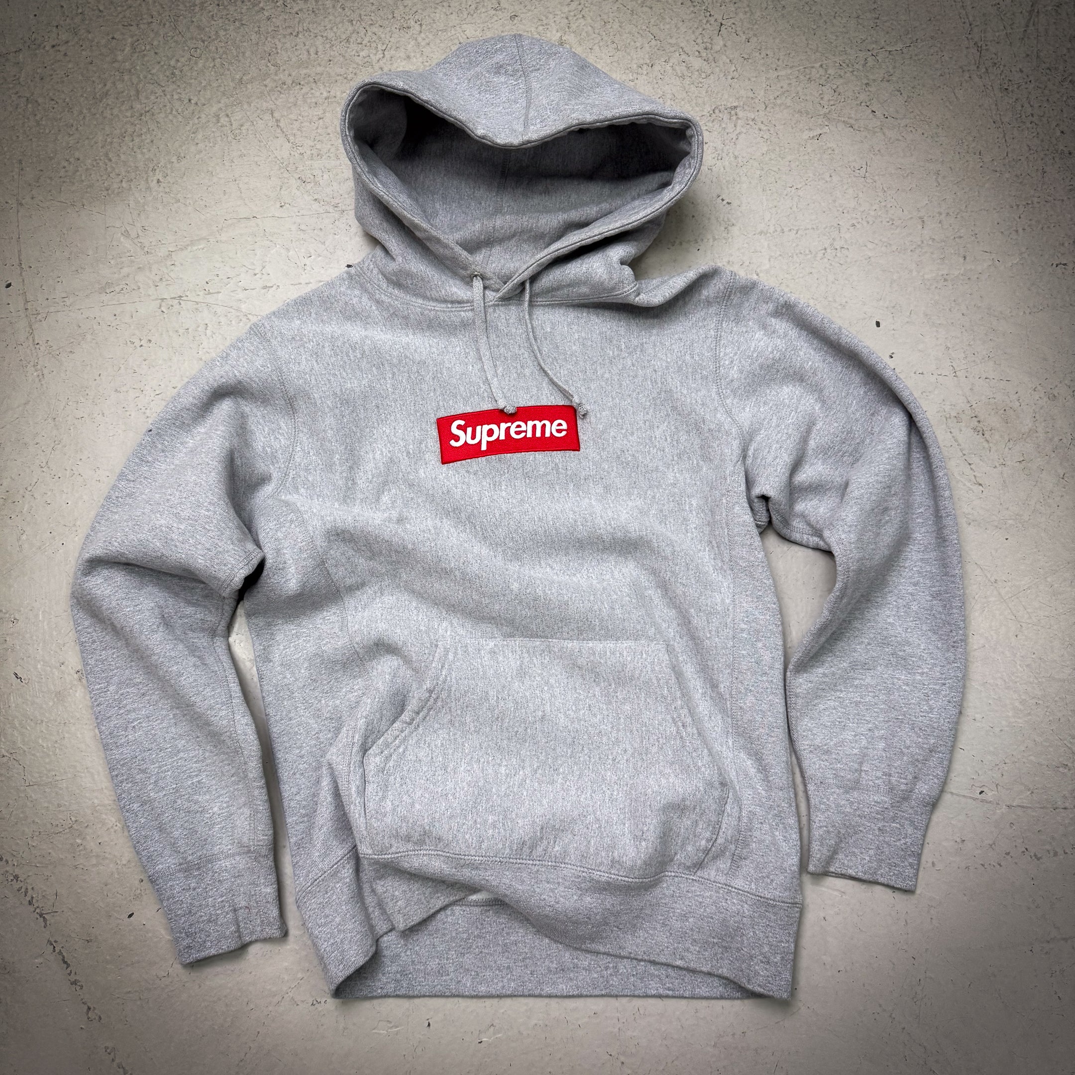 Supreme Box Logo Hoodie Grey/Red FW16 (Size Medium) – TRIBUTE.SEA