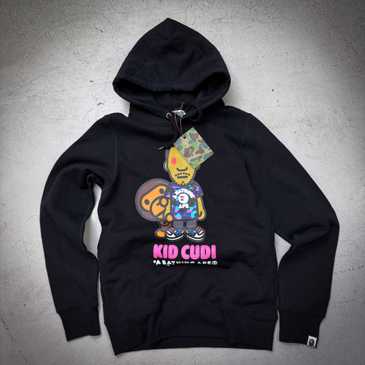 Bape x Kid Cudi Baby Milo Pullover Hoodie (Size Small) - NEW