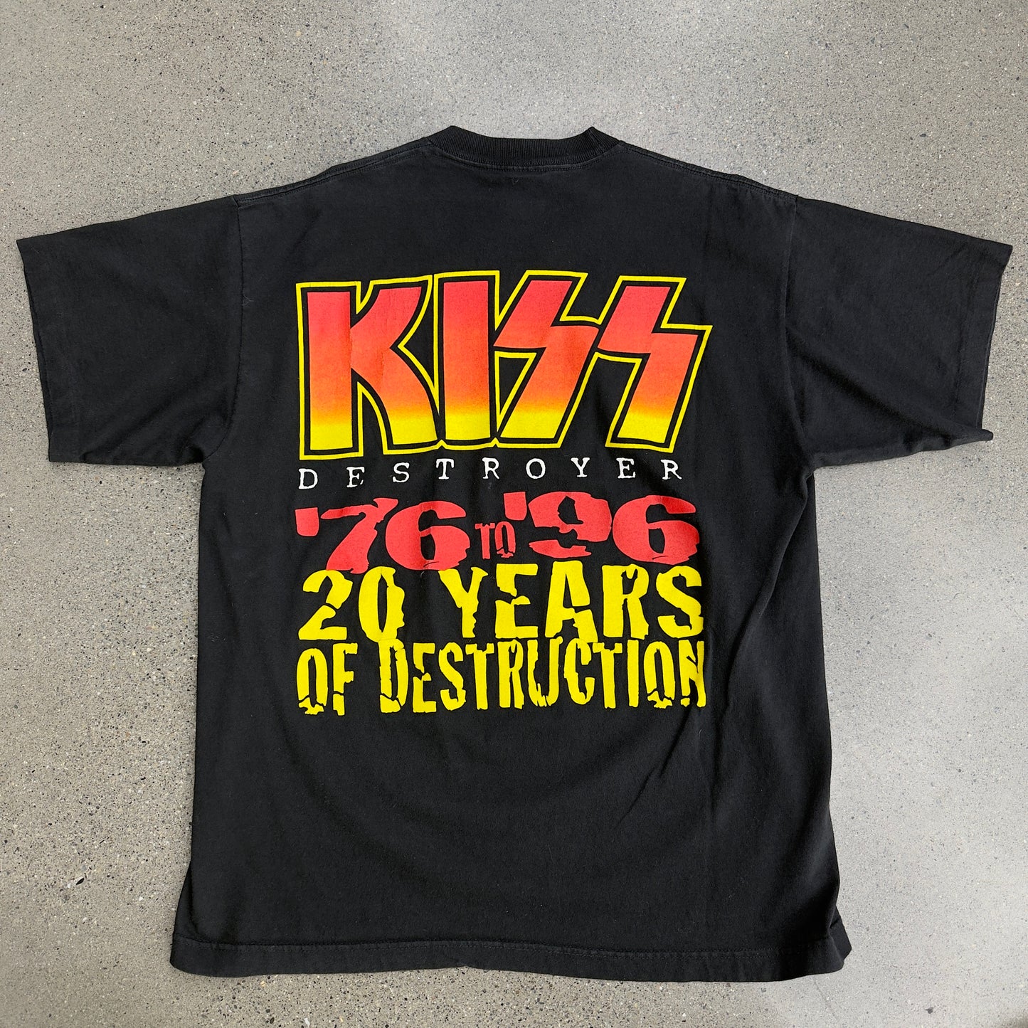 1996 Kiss Destroyer 20 Years Of Destruction SZ XL