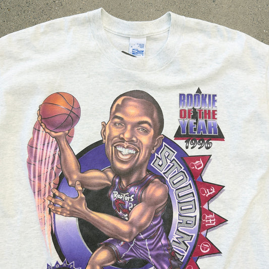 1996 Damon Stoudamire Rookie Of The Year Tee SZ XL