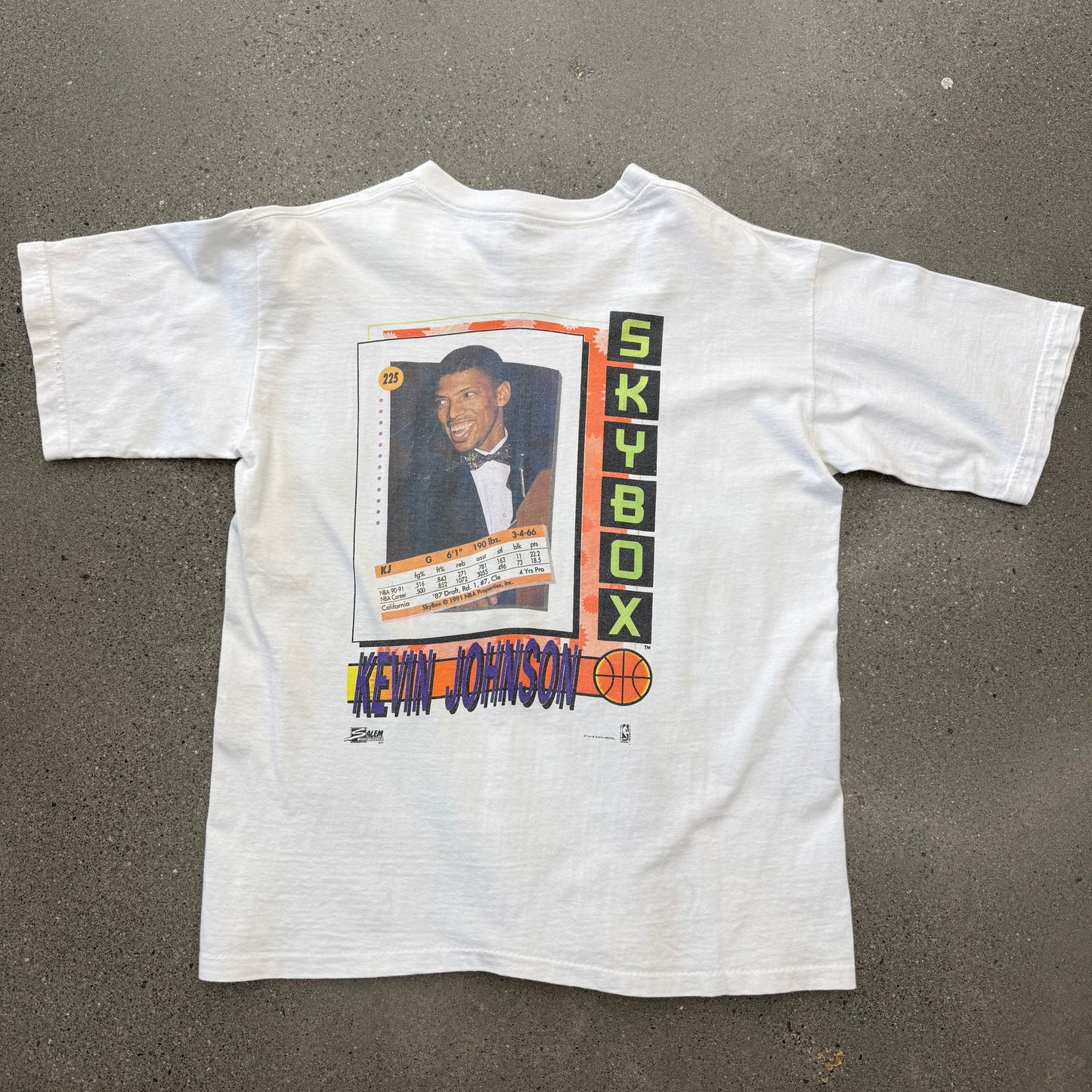 1991 Kevin Johnson SkyBox Tee SZ L