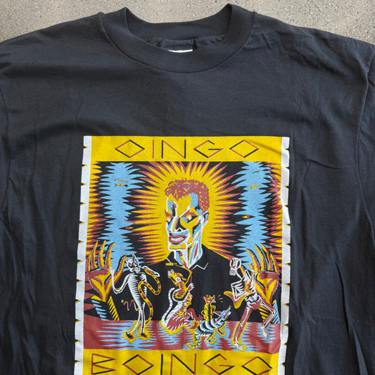90s Oingo Boingo Band Tee Black SZ XL