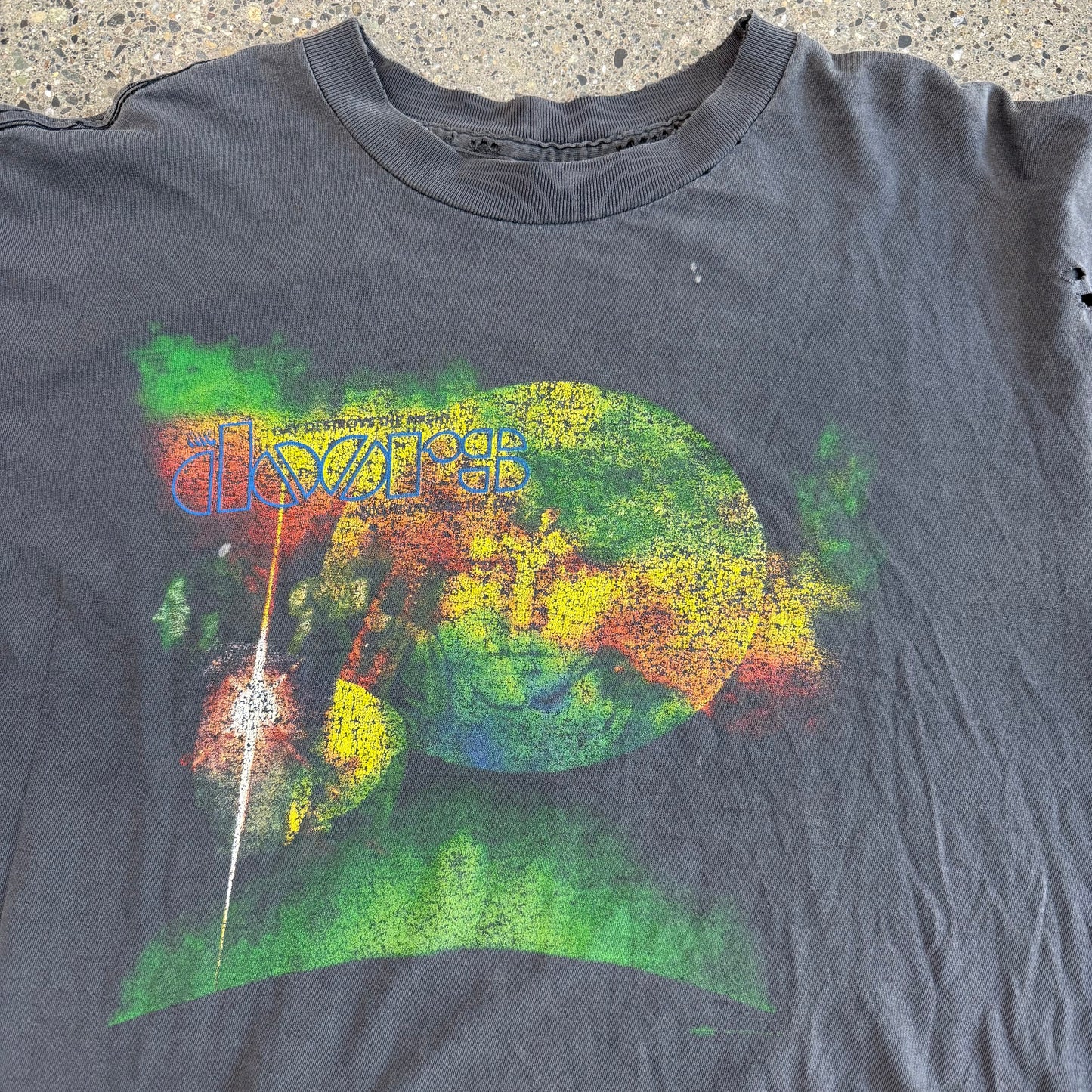 1998 Doors Tee Faded Try to Run SZ XL