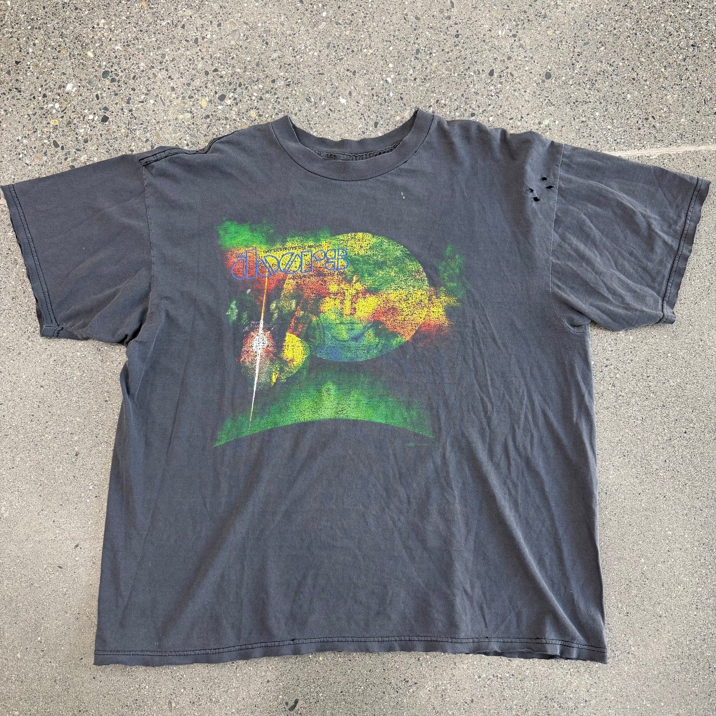 1998 Doors Tee Faded Try to Run SZ XL