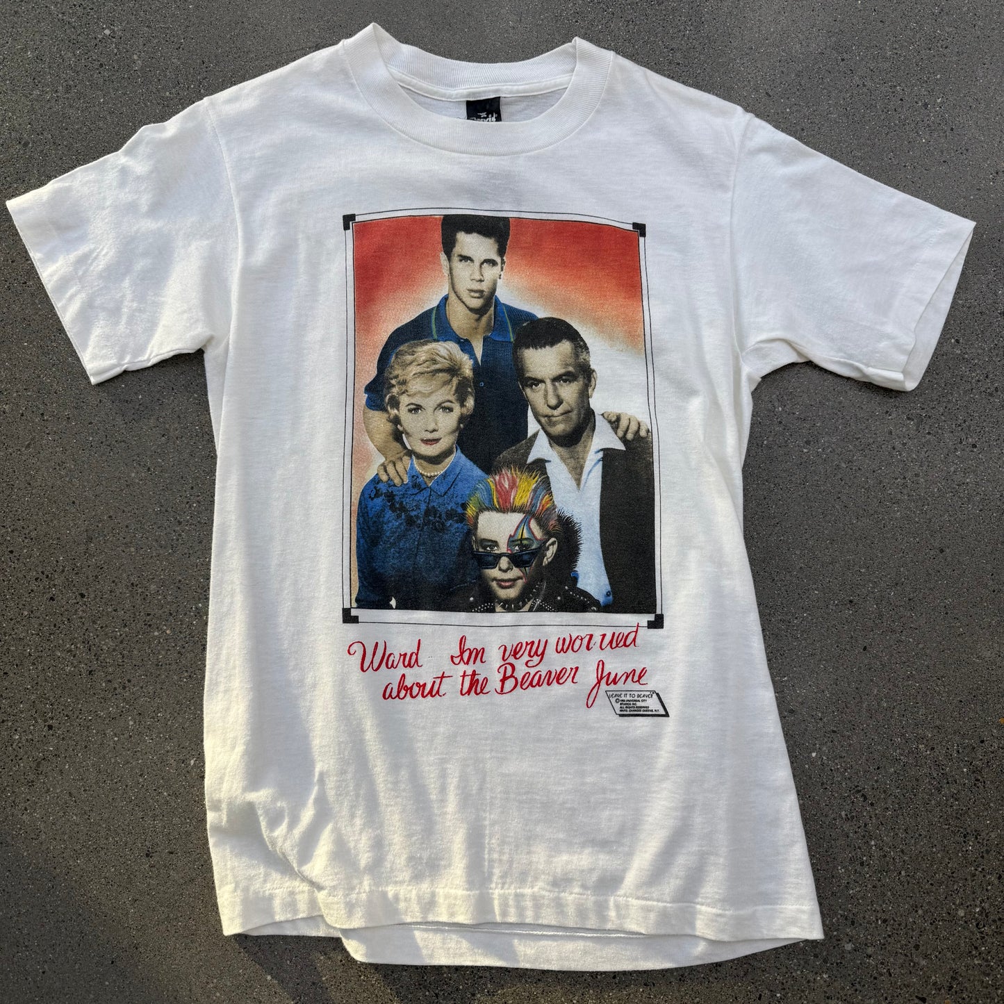 Vintage 1980s Leave it to Beaver Tee SZ S