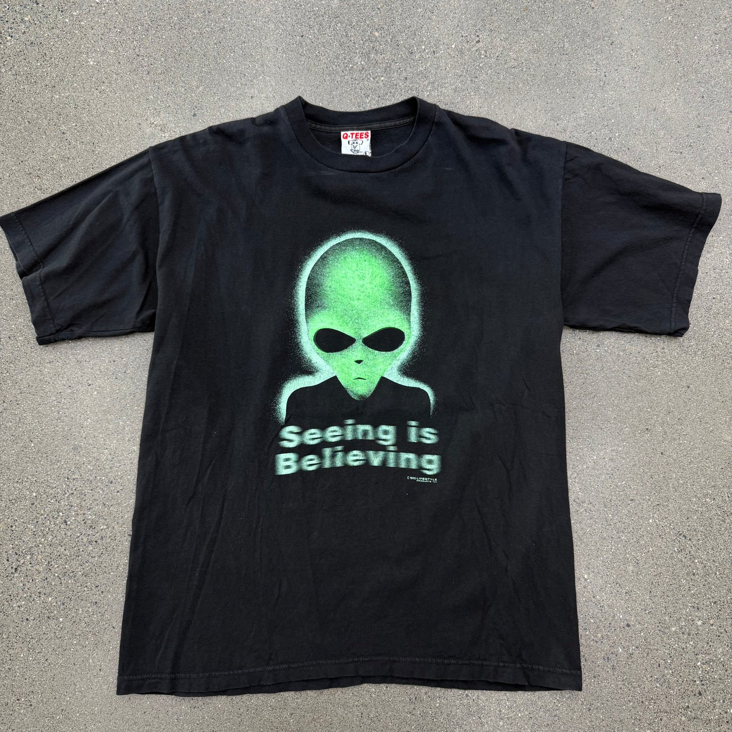 1995 Seeing is Believing Alien Tee SZ L