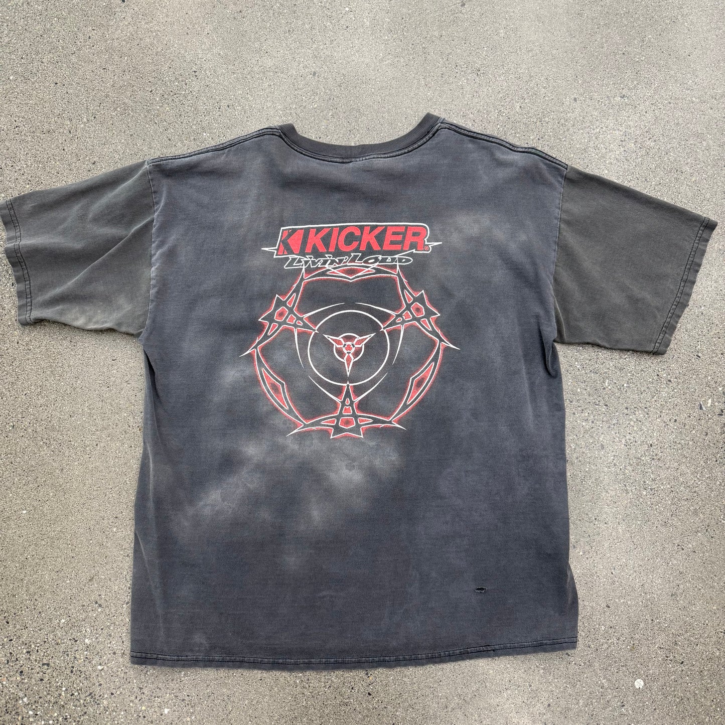Vintage Kicker Stereo Tee SZ XL