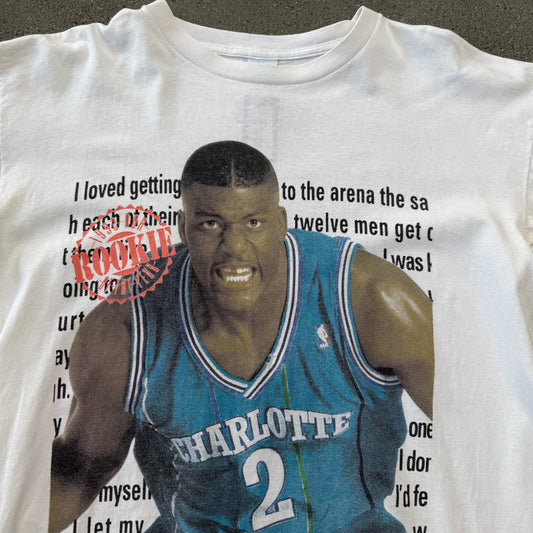 1992 Larry Johnson Rookie of Year Tee SZ XL