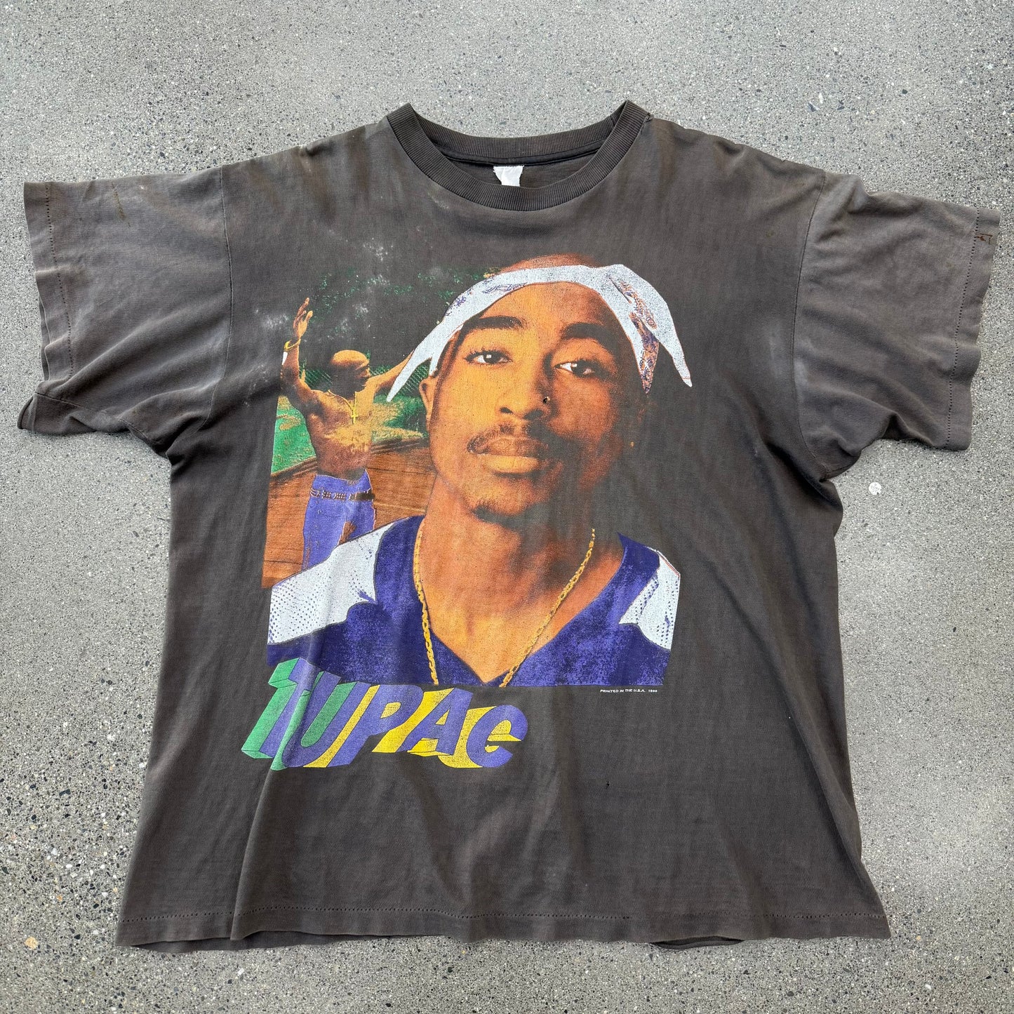 1995 Tupac It's a set up so keep your head up rap tee SZ XL