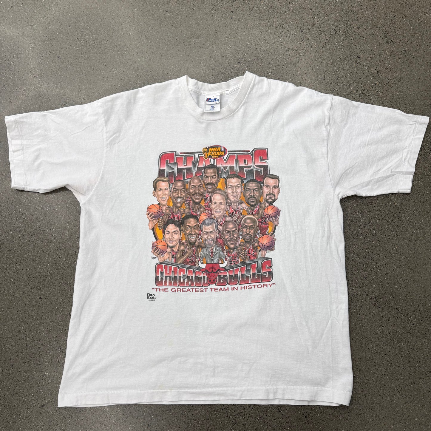 1996 NBA Finals Champs Chicago Bulls  (TGTIH) SZ XXL