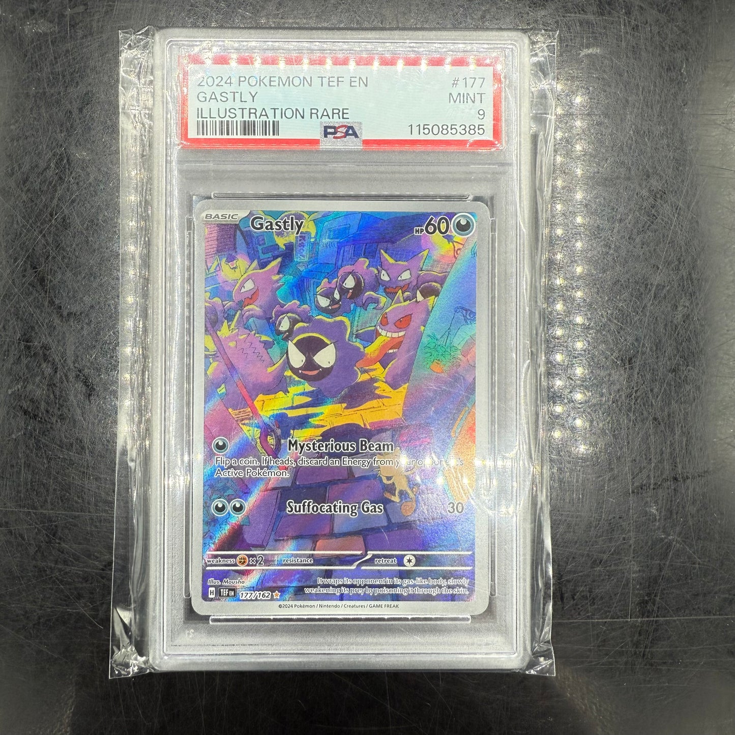 Temporal Forces Gastly PSA 9