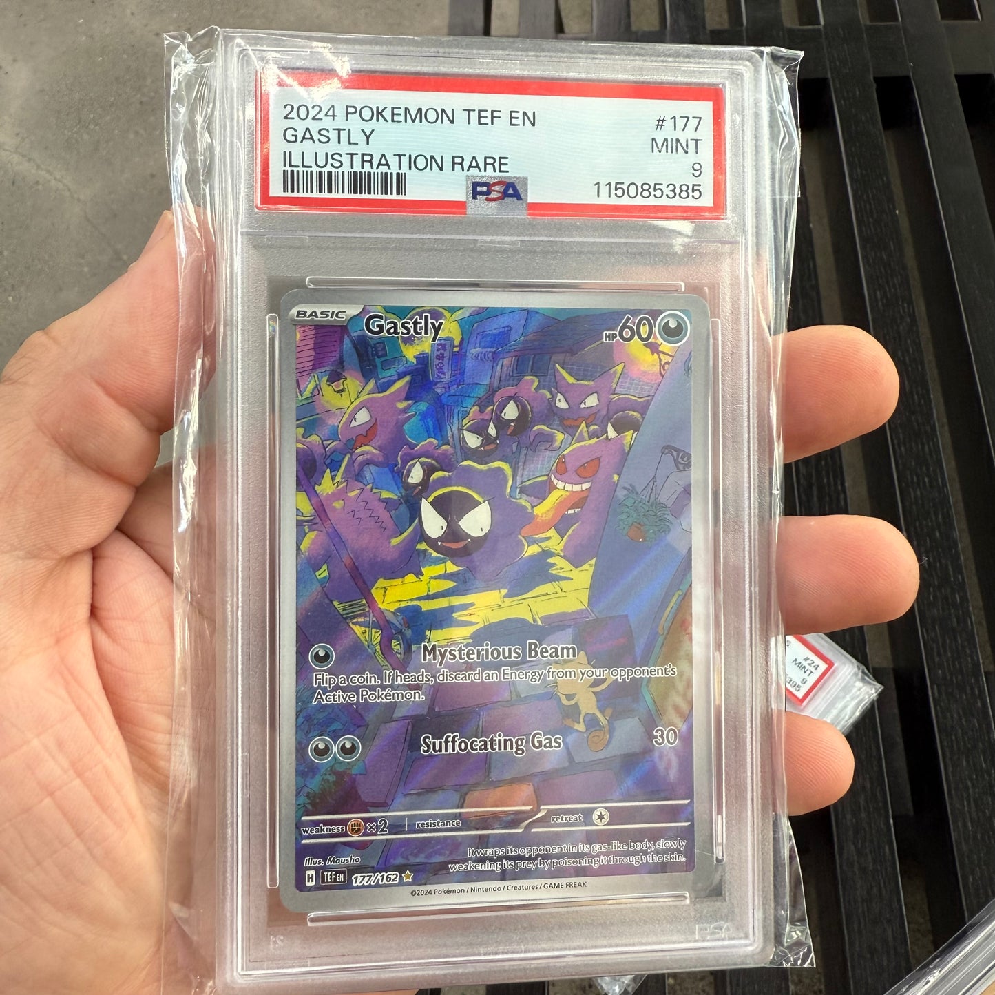 Temporal Forces Gastly PSA 9