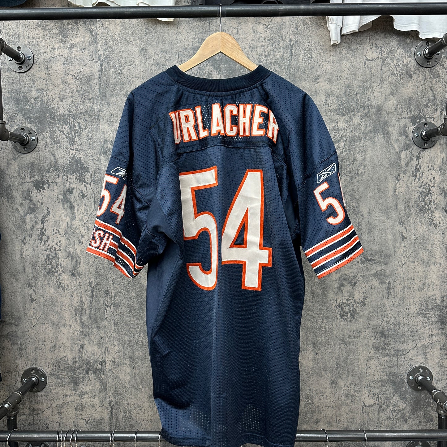 Brian Urlacher #54 Bears Blue Reebok SZ XXL