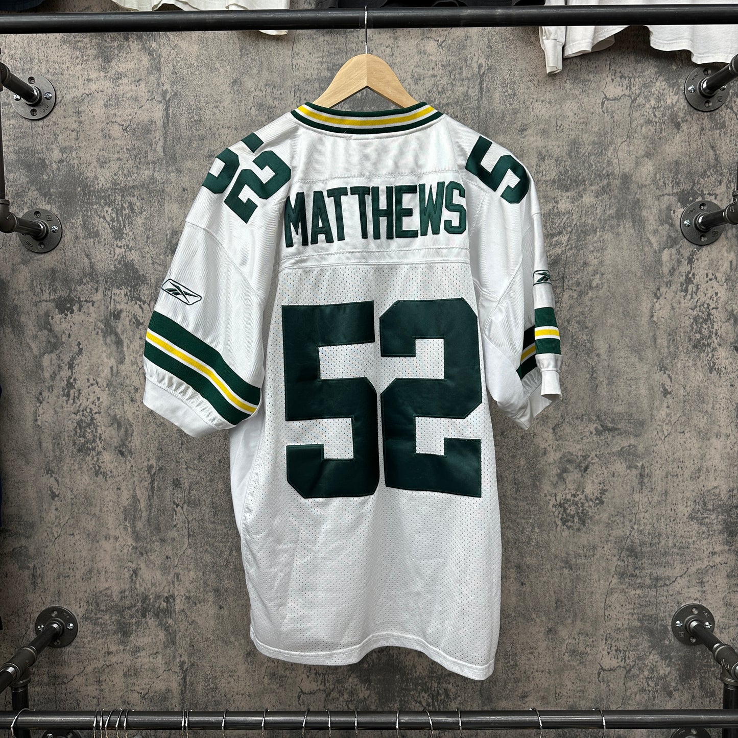 Clay Matthews #52 Packers White SZ XXL