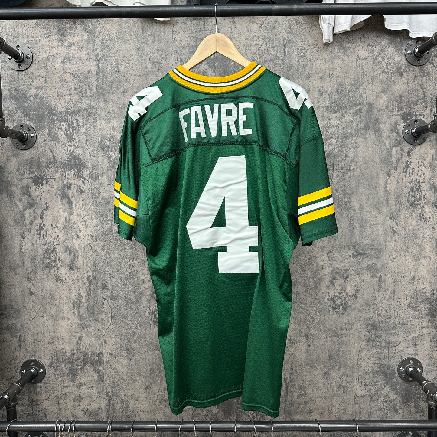 Brett Favre #4 Packers Green Wilson SZ L