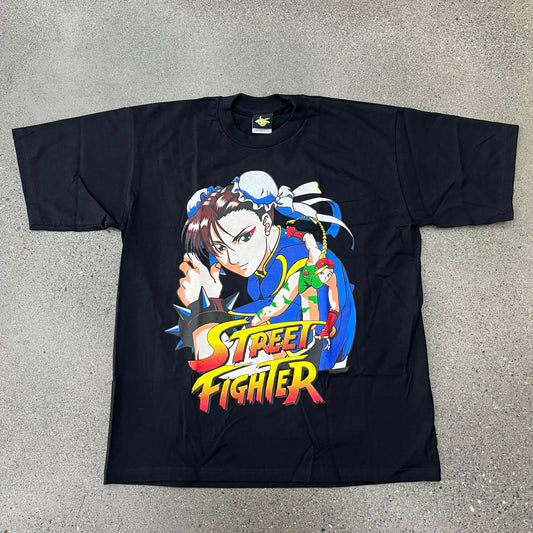 Chun-Li Street Fighter Black Tee SZ XL (DS)