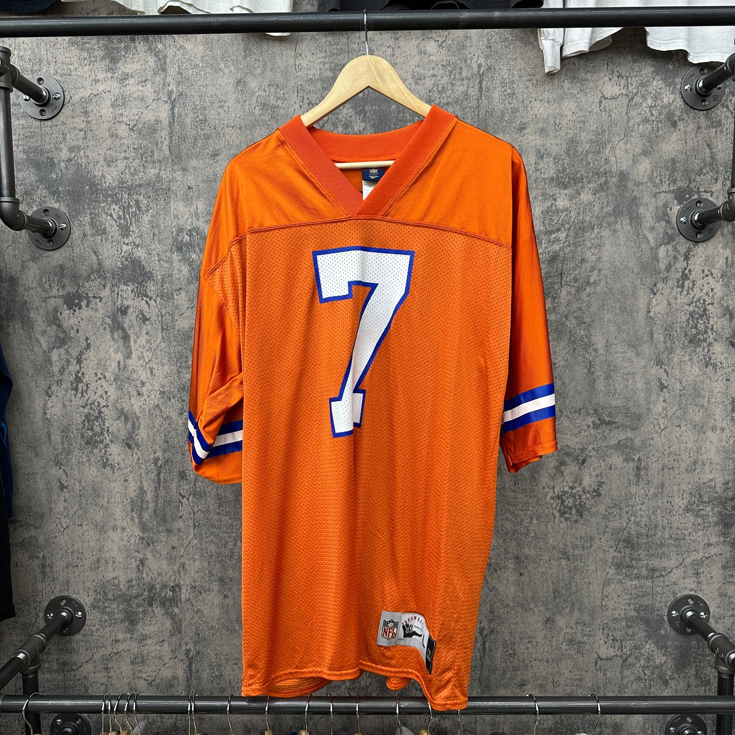 John Elway #7 Orange Alternate SZ L