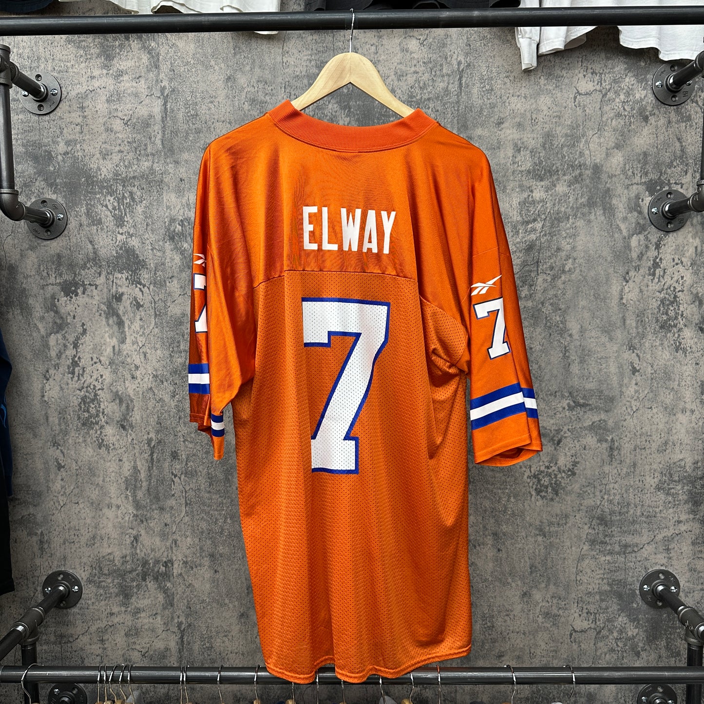 John Elway #7 Orange Alternate SZ L