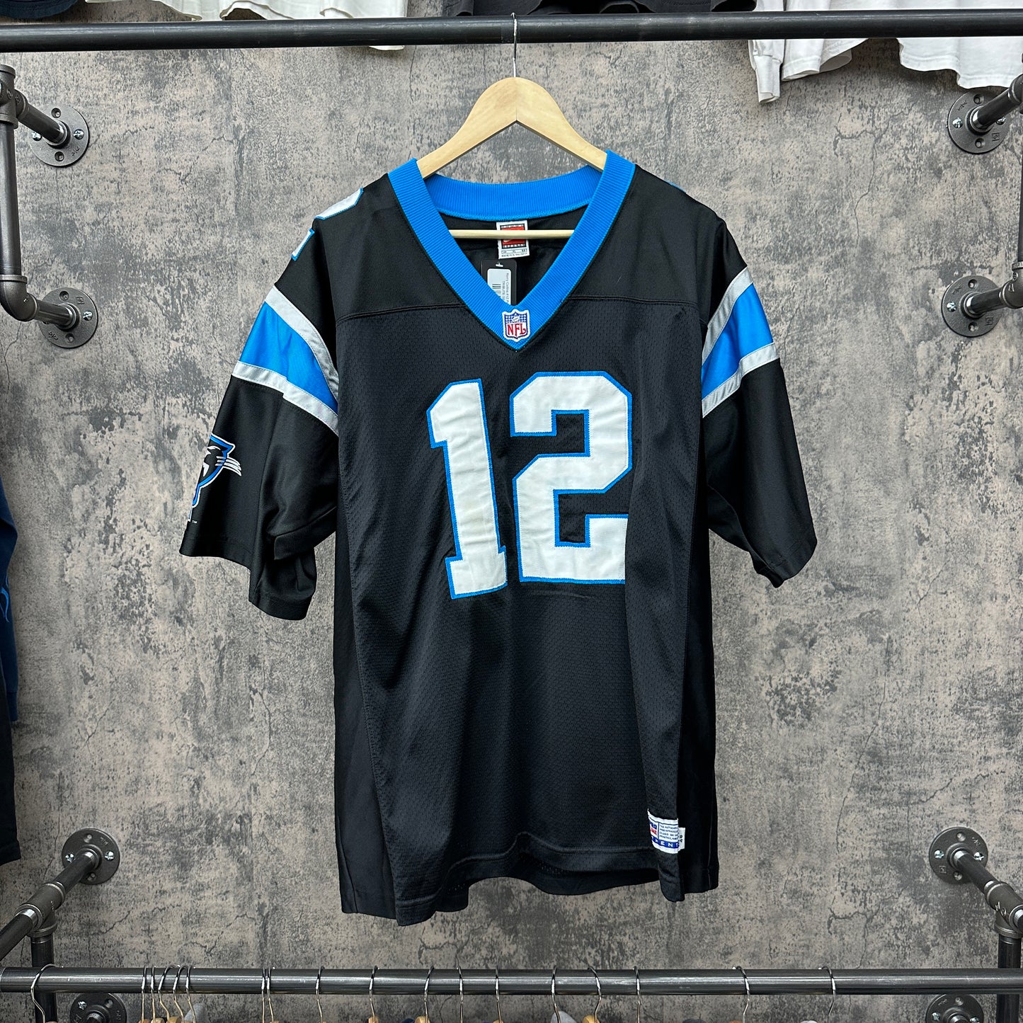 Kerry Collins #12 Panthers SZ XL