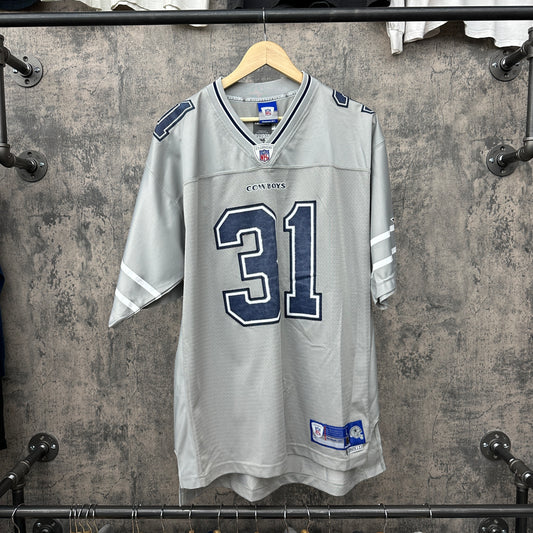 Roy Williams #31 Cowboys Silver 2008 Jersey SZ L