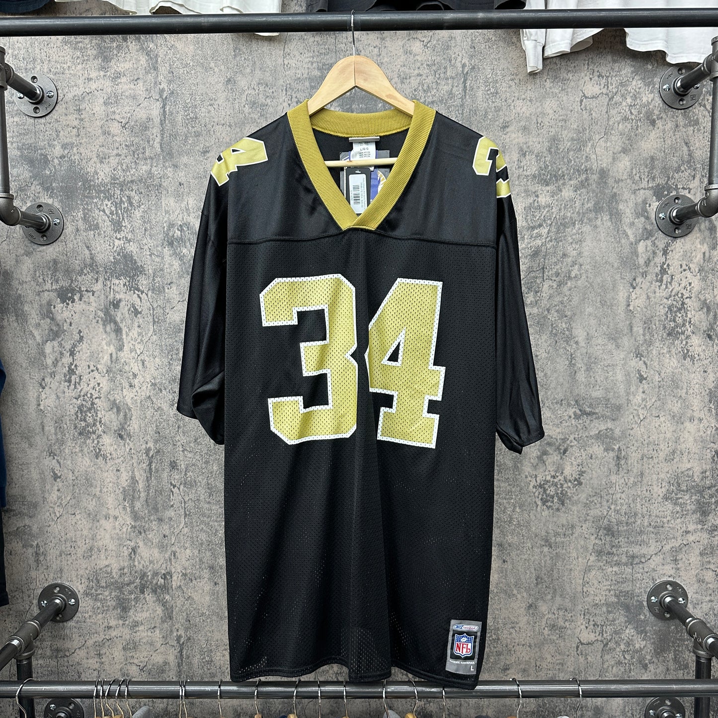 Ricky Williams #34 Saints Reebok SZ L