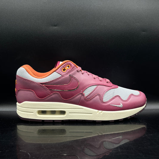 Nike Air Max 1 Patta Maroon Rush SZ 10 (DS)