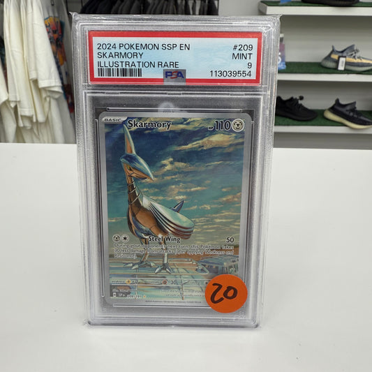 2024 Skarmory IR Surging Sparks PSA 9