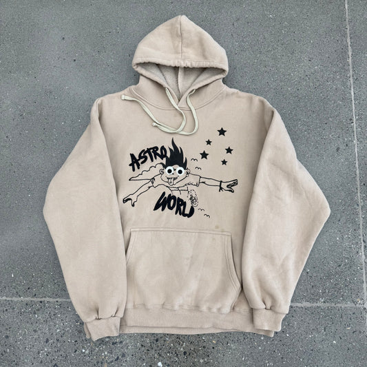 AstroWorld Look Mom I Can Fly Hoodie SZ L