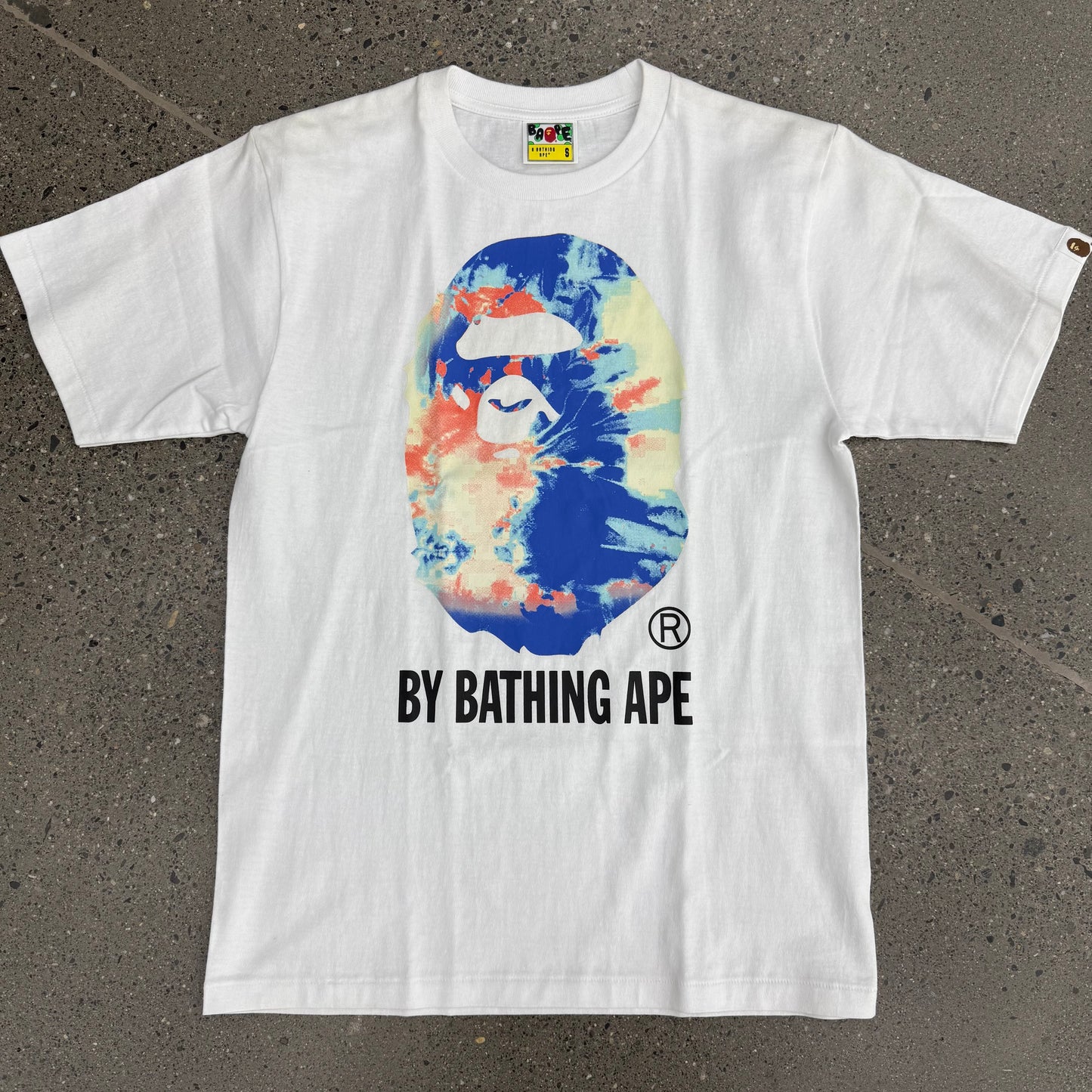 Bape Tee Tie Dye